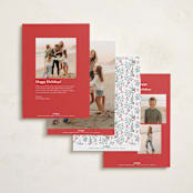 "Charming" - Holiday Cards in Cherry by Tamara Hilje - Back of Card Options