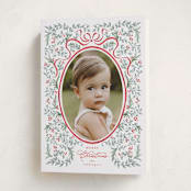 "Charming" - Holiday Cards in Cherry by Tamara Hilje - Folded Card