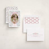 "Charming" - Holiday Cards in Cherry by Tamara Hilje - Assembled