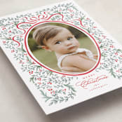 "Charming" - Holiday Cards in Cherry by Tamara Hilje - Detail