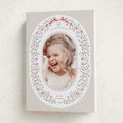 "Chantilly" - Holiday Cards in Dove by Karidy Walker - Folded Card