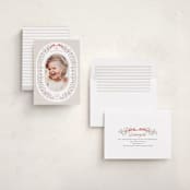 "Chantilly" - Holiday Cards in Dove by Karidy Walker - Assembled