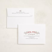 "Chantilly" - Holiday Cards in Dove by Karidy Walker - FREE Recipient Addressing
