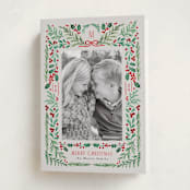 "Holiday Pines" - Holiday Cards in Festive by Alethea and Ruth - Folded Card
