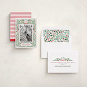 "Holiday Pines" - Holiday Cards in Festive by Alethea and Ruth - Assembled