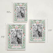 "Holiday Pines" - Holiday Cards in Festive by Alethea and Ruth - Formats Available