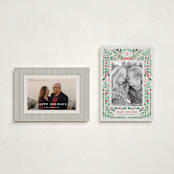 "Holiday Pines" - Holiday Cards in Festive by Alethea and Ruth - Photo Orientation Options