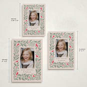 "Cardinals" - Holiday Cards in Cream by Kristen Knechtel - Formats Available
