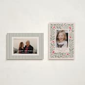 "Cardinals" - Holiday Cards in Cream by Kristen Knechtel - Photo Orientation Options