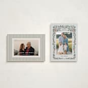 "Merriest Botanicals" - Holiday Cards in Snowberry by Angel Walker - Photo Orientation Options