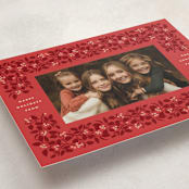 "Bramble" - Holiday Cards in Holiday Red by Olivia Kanaley Inman - Detail
