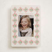 "Gretchen" - Holiday Cards in Ivory by Petra Kern - Front