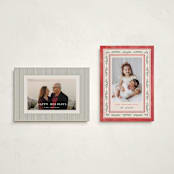 "Floral Folk" - Holiday Cards in Holly Berry by Mansi Verma - Photo Orientation Options