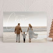"Vintage Elegance" - Holiday Cards in Snow by Kristie Kern - Front