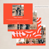 "Quirky" - Holiday Cards in Snowfall by Carly Reed Walker - Back of Card Options