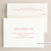 "Quirky" - Holiday Cards in Snowfall by Carly Reed Walker - FREE Recipient Addressing