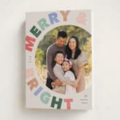 "Merry-go-round" - Holiday Cards in Funfetti by Pixel and Hank - Folded Card