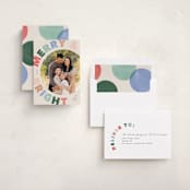 "Merry-go-round" - Holiday Cards in Funfetti by Pixel and Hank - Assembled