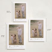 "Frame" - Holiday Cards in Snowball by Petra Kern - Formats Available