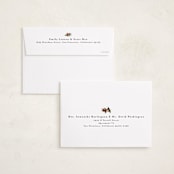 "Classic Greenery" - Holiday Cards in Peppermint by Susan Moyal - FREE Recipient Addressing