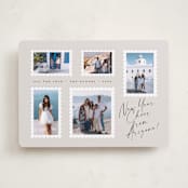"Stamp Collection" - Holiday Cards in Ivory by Amy Payne - Front