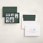 "Stamp Collection" - Holiday Cards in Evergreen by Amy Payne - Assembled