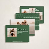 "It's a Wrap" - Holiday Cards in Pine by Ellis - Back of Card Options
