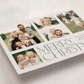 "It's a Wrap" - Holiday Cards in Pine by Ellis - Detail