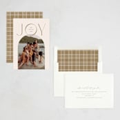 "Tremendous Joy" - Holiday Cards in Eggnog by Brandy Folse - Assembled