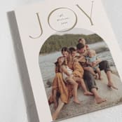 "Tremendous Joy" - Holiday Cards in Eggnog by Brandy Folse - Detail