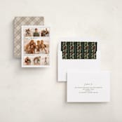 "Film Collage" - Holiday Cards in Snow by Robert and Stella - Assembled