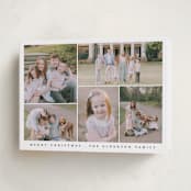 "Classic Gallery" - Holiday Cards in Snowfall by Angela Thompson - Folded Card