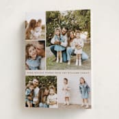 "Festive Five" - Holiday Cards in Vanilla by Lindsay Megahed - Folded Card
