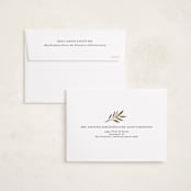 "Festive Five" - Holiday Cards in Vanilla by Lindsay Megahed - FREE Recipient Addressing