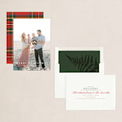 "The Merriest of Days" - Holiday Cards in Snowflake by Wildfield Paper Co - Assembled