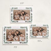 "Sparkly Bows" - Holiday Cards in Forest by Makewells - Formats Available