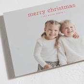 "Imprint" - Holiday Cards in Poinsettia by Amy Kross - Detail