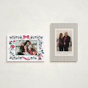 "Disney's Retro Mickey" - Holiday Cards in Fir by Jenna Holcomb - Photo Orientation Options