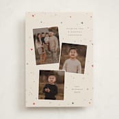 "Disney's Mickey Tri Confetti" - Holiday Cards in Sugar Cookie by Ellen Schlegelmilch - Front
