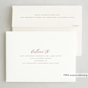 "Classic Christmas" - Holiday Cards in Holly by Wildfield Paper Co - FREE Recipient Addressing