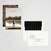 "Minimal Modern holiday" - Holiday Cards in Coal by Jackie Crawford - Assembled
