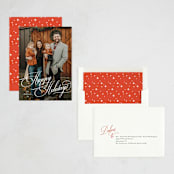"Glide" - Holiday Cards in Snowfall by Jennifer Postorino - Assembled