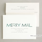 "fun" - Holiday Cards in Juniper by Leah Bisch - FREE Recipient Addressing