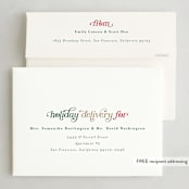 "Oh What Fun!" - Holiday Cards in Krafty by Erin German - FREE Recipient Addressing