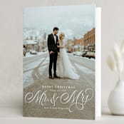 "Bliss" - Holiday Cards in Snow by Jackie Crawford - Folded Card
