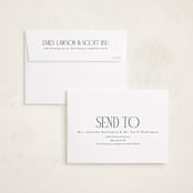 "Big Merry" - Holiday Cards in Pine by Brianne Larsen - FREE Recipient Addressing