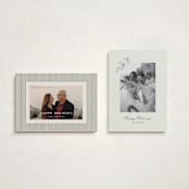 "Hung Holly" - Holiday Cards in Lime by Angela Garrick - Photo Orientation Options