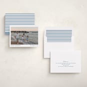 "Primrose" - Holiday Cards in Lake by Annie Shapiro - Assembled