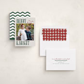 "Merry Modern" - Holiday Cards in Pine Needle by Kelly Watkins - Assembled