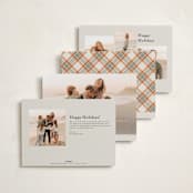 "Together" - Holiday Cards in Cookie by Christy Hy Lee - Back of Card Options